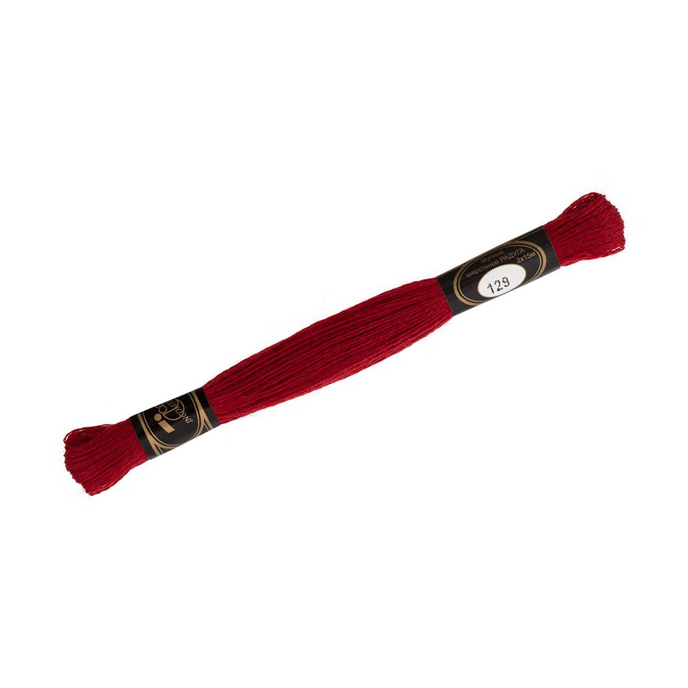 Мулине Радуга, цв.129 винная ягода, Россия, 8 мотков по 15 метров Мулине Радуга, цв.129 винная ягода, Россия, 8 мотков по 15 метров