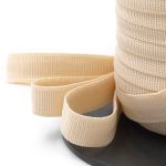 Резинка бельевая (бретелечная) 12.0 мм / 50 метров, бежевый, (МL195.012)