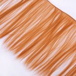 Трессы для кукол 25 см, 100 см, 34 г, 18 золотисто-медный, HobbyBe HAR-3