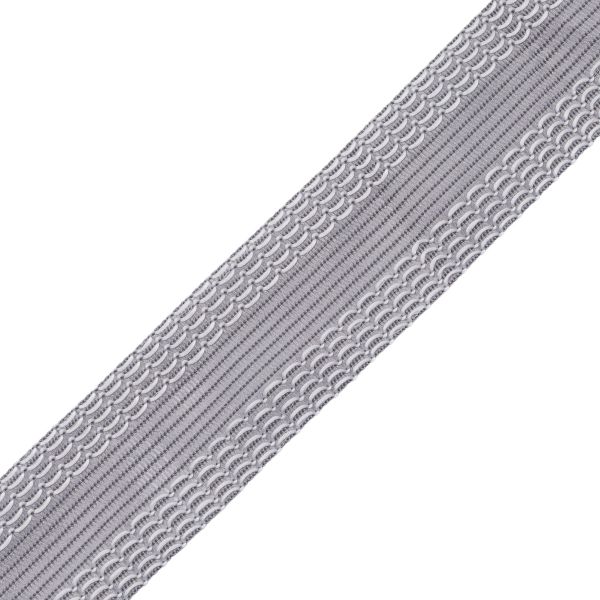 Кромка брючная клеевая тканая 25 мм / 5 метров, серый, 7210-9038