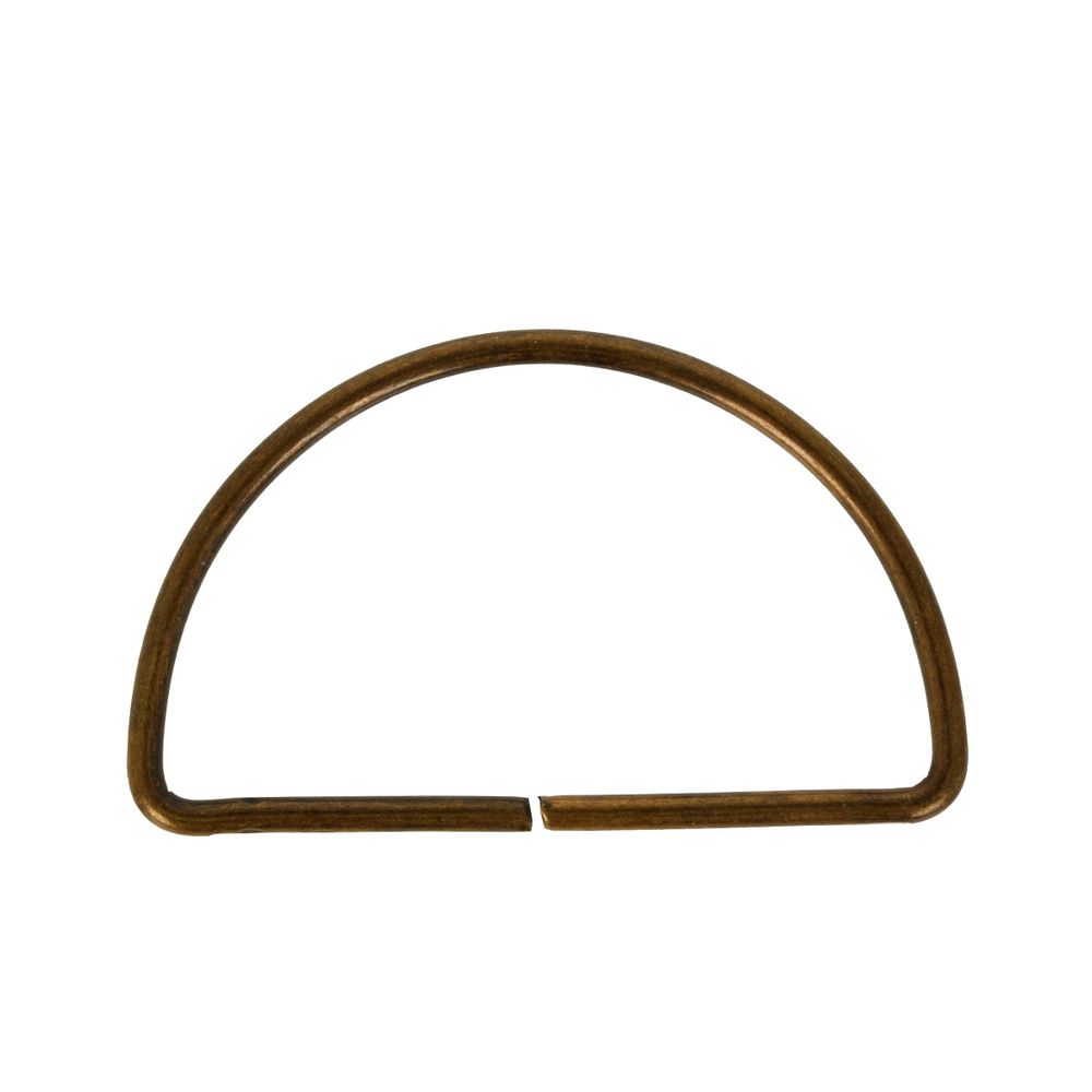 Полукольцо 60 мм, 100±5 шт, бронза, Gamma