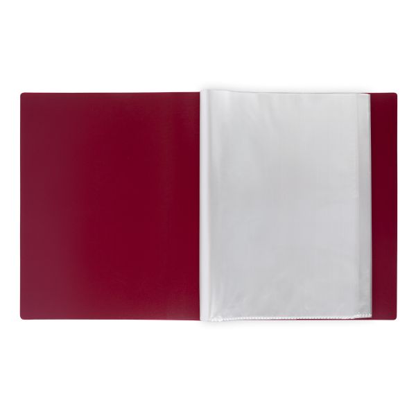 Папка с вкладышами 30 л. A4 600 мкм 20 мм, эффект 3D, 6 шт, рубиновый new EC211600126, Expert Complete EC211600126