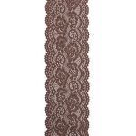 Кружево эластичное (стрейч) 100 мм / 13.71 метров, C072 шиншилла