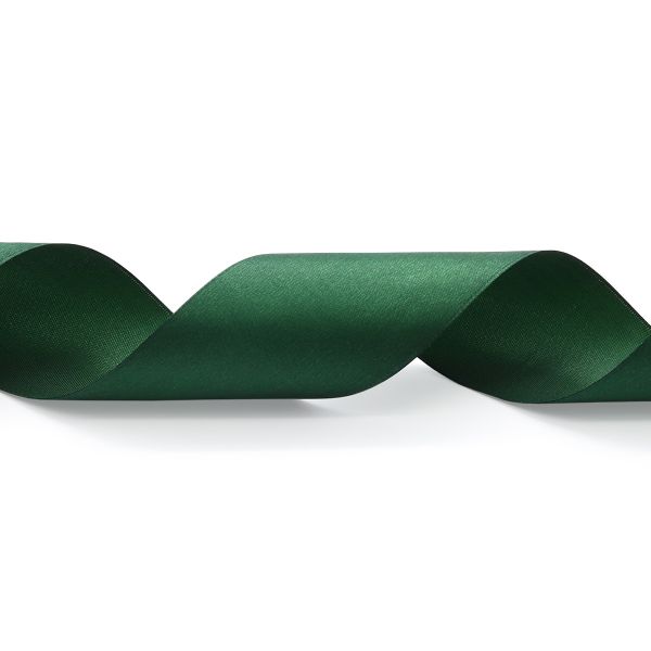 Лента атласная 1-сторонняя 50.0 мм / 27.4±2 метров, 6119 т.зеленый 126, 12, Globus