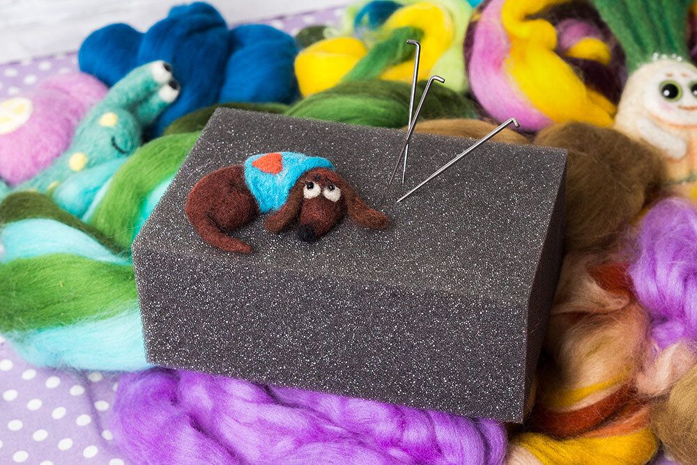 Подложка для валяния 5х10 см, для фильцевания (фелтинга)