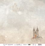 Бумага для скрапбукинга Городские зарисовки, 190 г/м², 30.5х30.5 см, 10 шт, 1, Mr.Painter PSR 2501