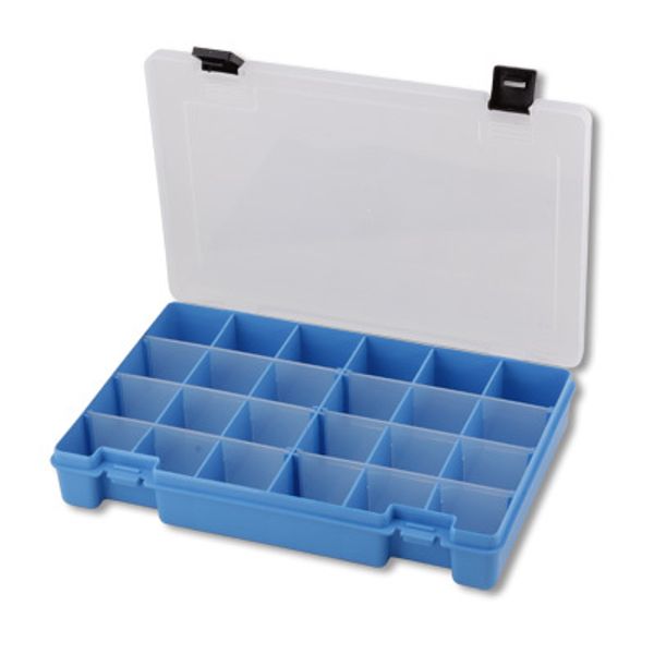 Органайзер для швейных принадлежностей 27.5х18.8х4.5 см, пластик, салатовый, Тривол №7