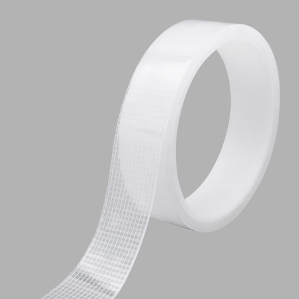 Прозрачный двусторонний армированный скотч 2,4 см / 2м, 2AR23552