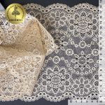 Кружево бельевое эластичное 185 мм / 3 метра, TBY.00755, цв.126 бежевый