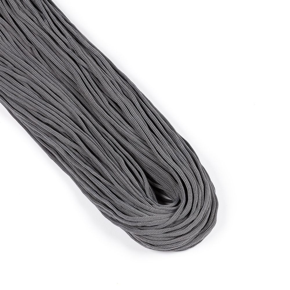 Шнур плетеный ⌀4.0 мм, 100±5 м, мелк. плетение, 041(90041) серый, Gamma Т-02 (4с2)