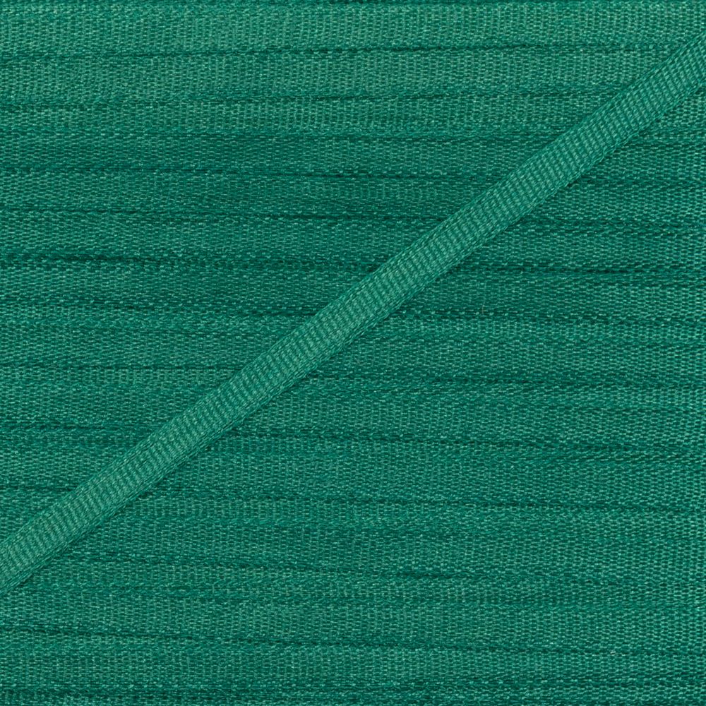 Лента (тесьма) шелковая 2.0 мм / 45.5±0.5 метров, №194 зеленый, Gamma SR-2
