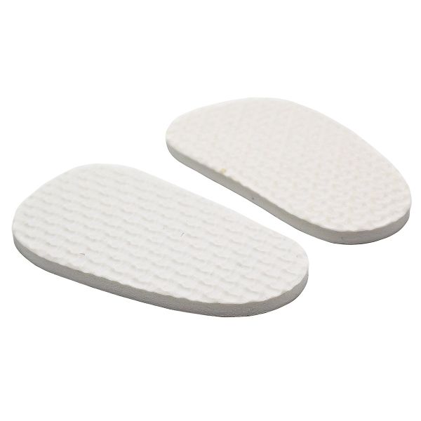 Подошва для изготовления обуви, толщина 4мм, 4х7см, (белый), 25137