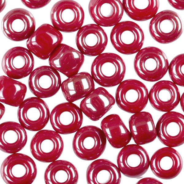 Бисер Zlatka 6/0 (4.1 мм), 100 г (10х10 г), №0125 красный, GR