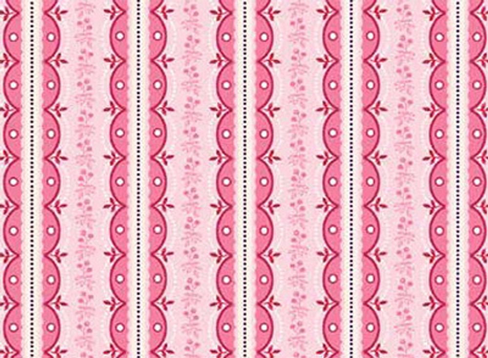 Ткань для пэчворка Peppy Symphony Rose Panel 4617, отрез 60х110 см, 146 г/м², 25379 PIN1, General Fabrics