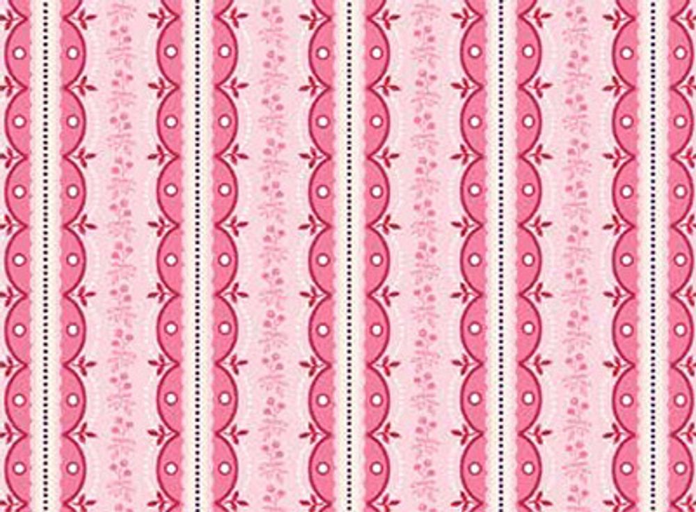 Ткань для пэчворка Peppy Symphony Rose Panel 4617, отрез 60х110 см, 146 г/м², 25379 PIN1, General Fabrics