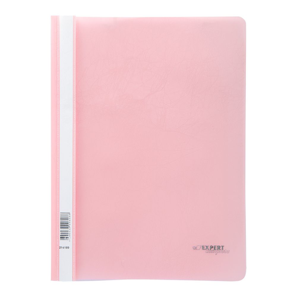Папка-скоросшиватель A4 140/180 мкм волокно, 20 шт, розовый 214189, Expert Complete 214189