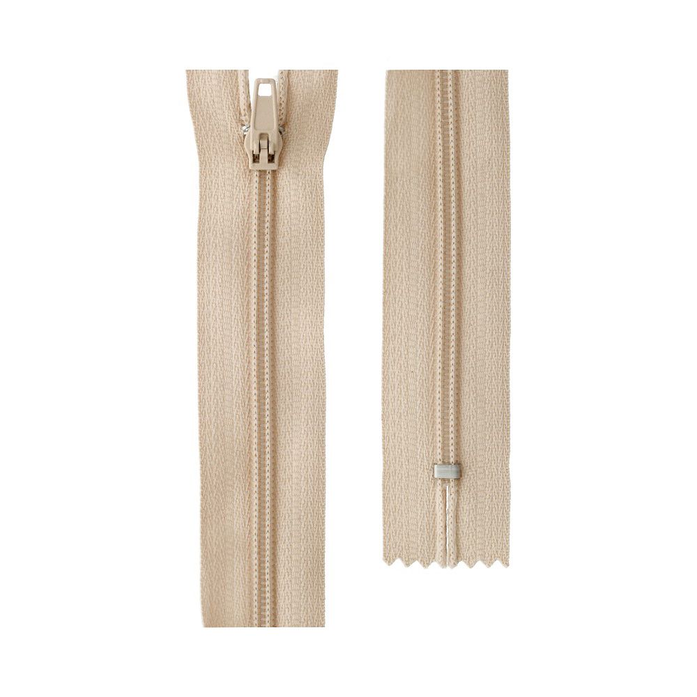 Молния спираль (витая) брючная Т4 (4 мм) 1 зам., н/раз., 18 см, п/автомат, 297 слон.кость, G004P Gamma, 10 шт Молния спираль (витая) брючная Т4 (4 мм) 1 зам., н/раз., 18 см, п/автомат, 297 слон.кость, G004P Gamma, 10 шт