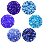 Набор бисера Preciosa 12, размеры 6-10/0 (2.3 мм),6 цветов, 6, ±0,5 гр