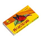 Пластилин классический 120 г, 6 цв, Лео LBMC-0106