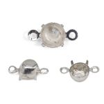 Цап для стразов пришивной, 5 мм, 10 шт/упак, Astra&Craft (серебро) 4AR2046