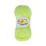 Пряжа Alpina Holly / уп.10 мот. по 50г, 200м, 145 салатовый