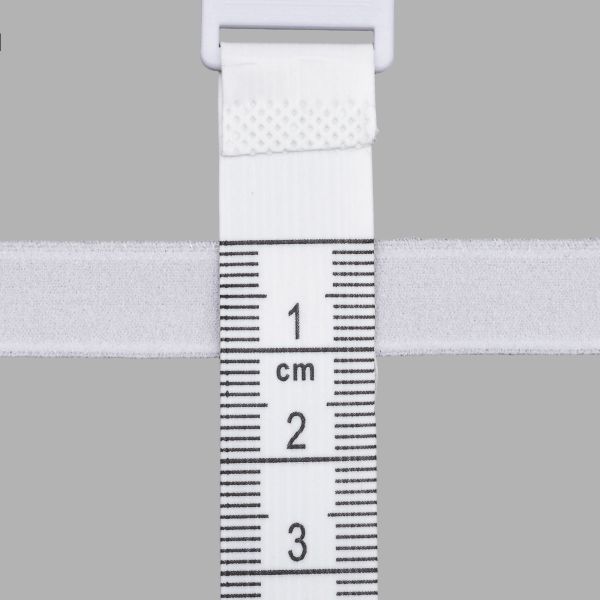 Резинка бельевая (отделочная) 10.0 мм / 250 метров, белый, 908/10