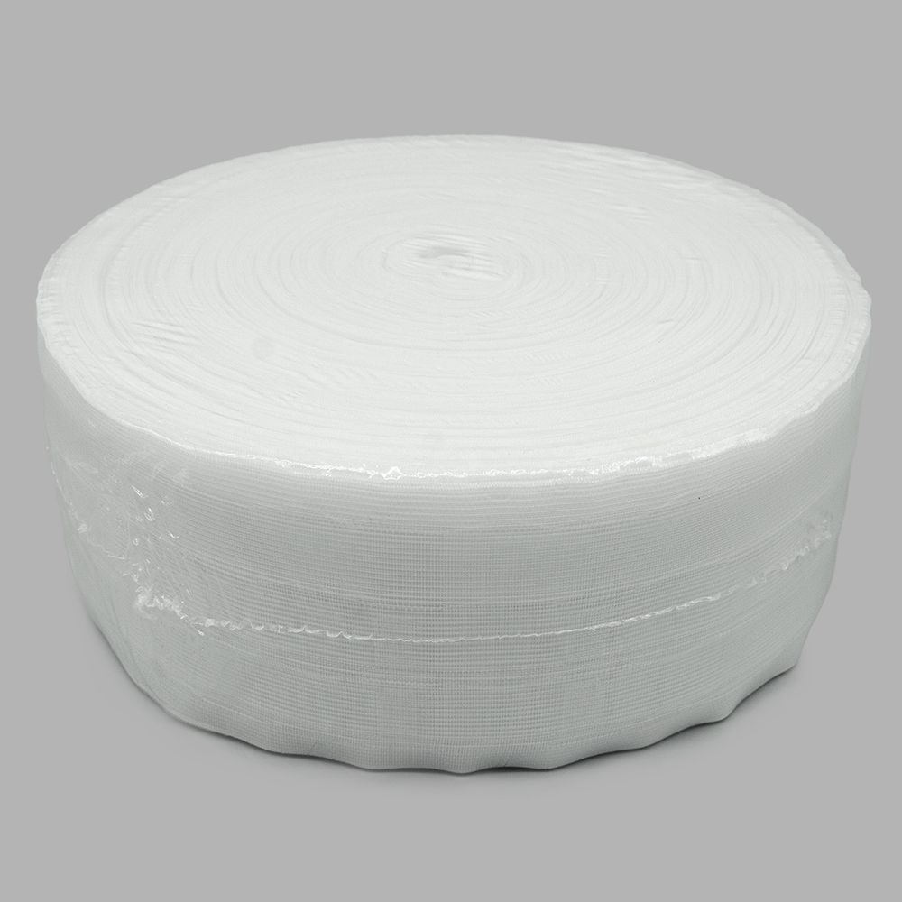 Лента (тесьма) шторная: сборка параллельная (1:2.5) 80 мм / 100 метров, 420156