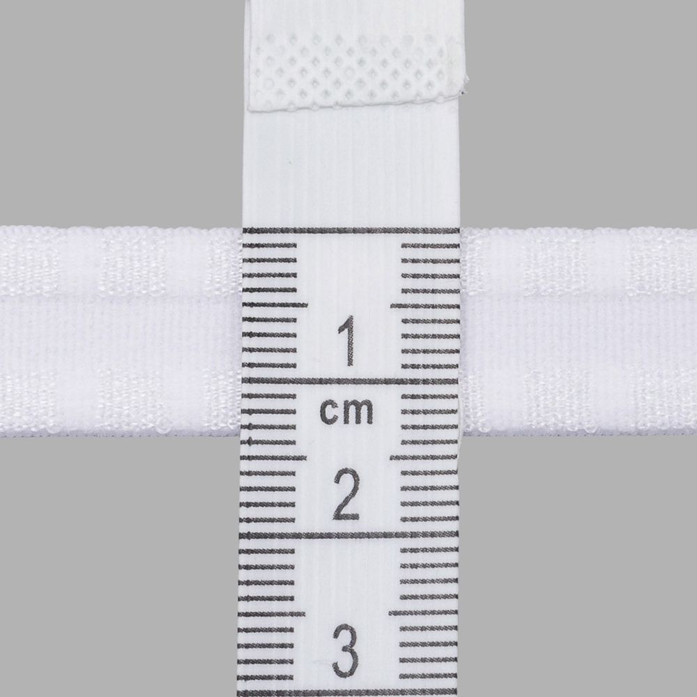 Резинка бельевая (бретелечная) 14.0 мм / 25 метров, ST/33, белый