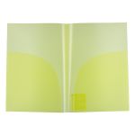 Папка-уголок (2 кармана) A4 180 мкм волокно, 20 шт, желтый EC210030029, Expert Complete