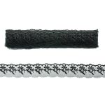 Кружево капроновое 50 мм / 13.71м, цв.черный