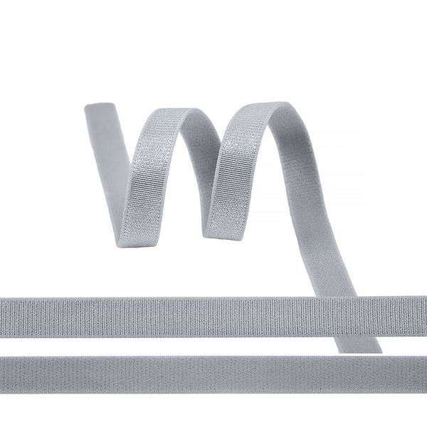 Резинка бельевая (бретелечная) 10.0 мм / 1000 метров, RBB05 серебристо-серый S329