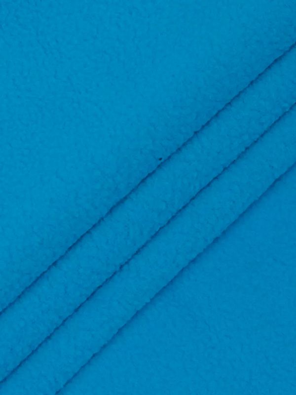 Флис 2-сторонний 190 г/м², 150 см / 10 метров, N-TBY-0059-274, цв.F274 ярк.голубой