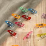 Клипсы зажим для фиксации ткани Maxwell 2,7*0,7мм, 100 шт/120гр