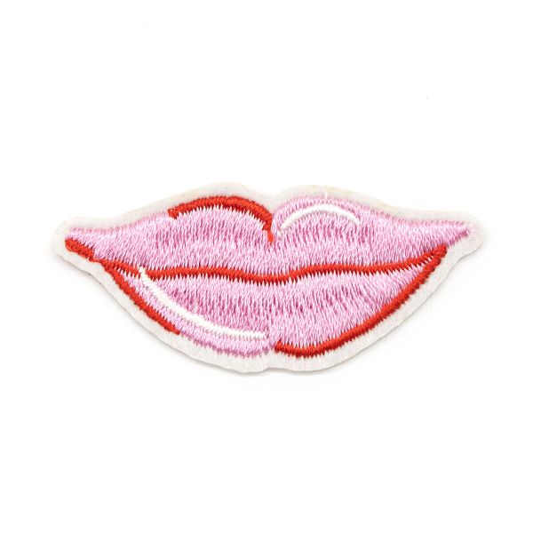 Термоаппликация Губы, 2,3х5см, Hobby&Pro