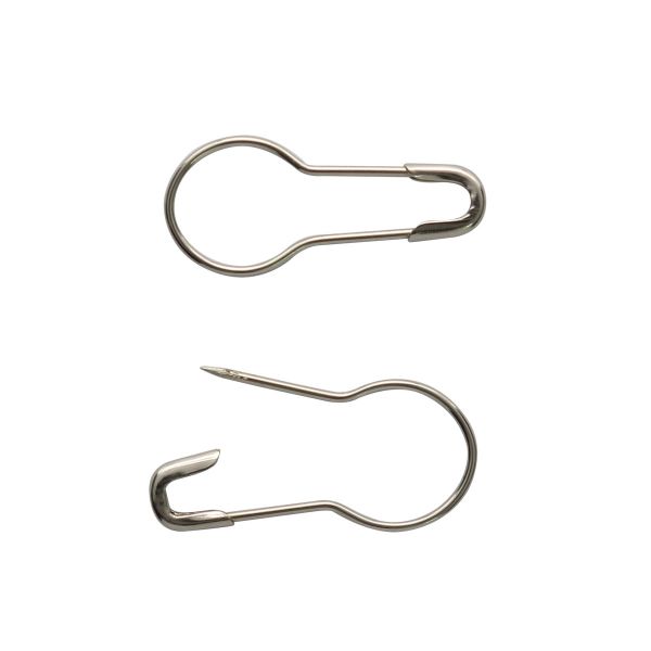 Булавки для этикеток в футляре, 100 шт, серебро, Hobby&Pro