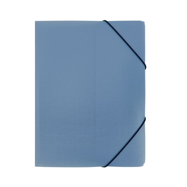 Папка на резинке A5 600 мкм 25 мм, 1 шт, голубика EC210425071, Expert Complete