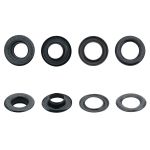 Люверсы металл ⌀13.0 мм (внутр.), h7 мм (внутр.), №28, металл, New Star, оксид, уп≈100 шт