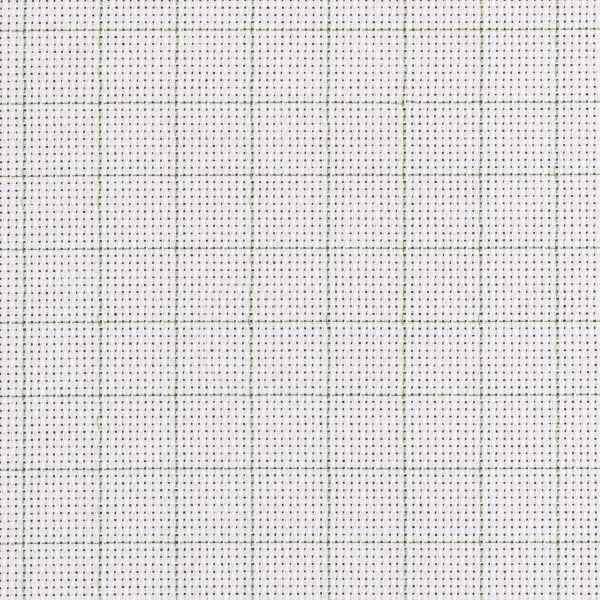 Канва Aida 14 ct, 150х100 см, 92% хлопок, 8% терилен, белый в клетку, Gamma K04R
