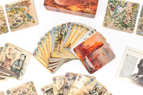 Игра настольная Картавентура Оклахома, Эврикус BG-12080