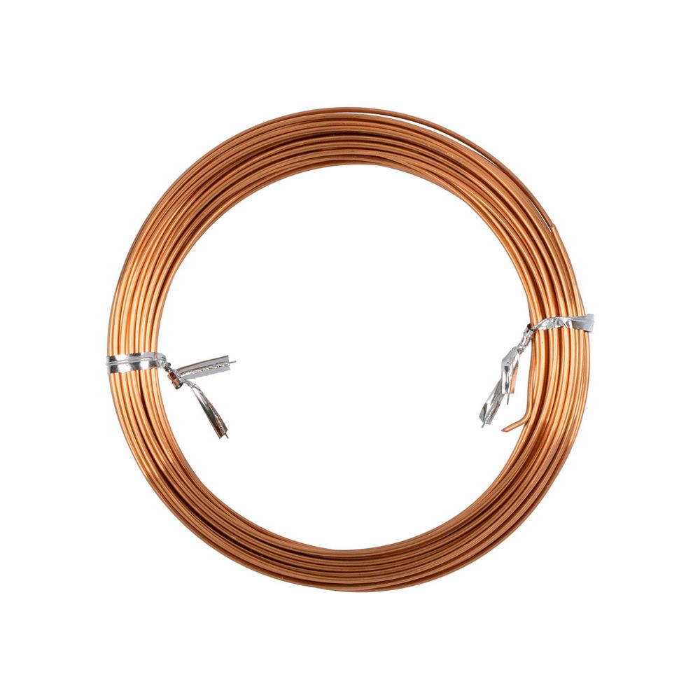 Проволока для плетения медь ⌀1.2 мм, 10 м,±0.5 м, медная, Промысел MM-007