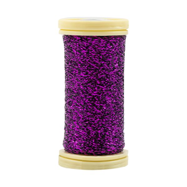 Мулине Gamma металлик M 5 мотков по 50 метров, M-133 черный/лиловый, Gamma BRILL