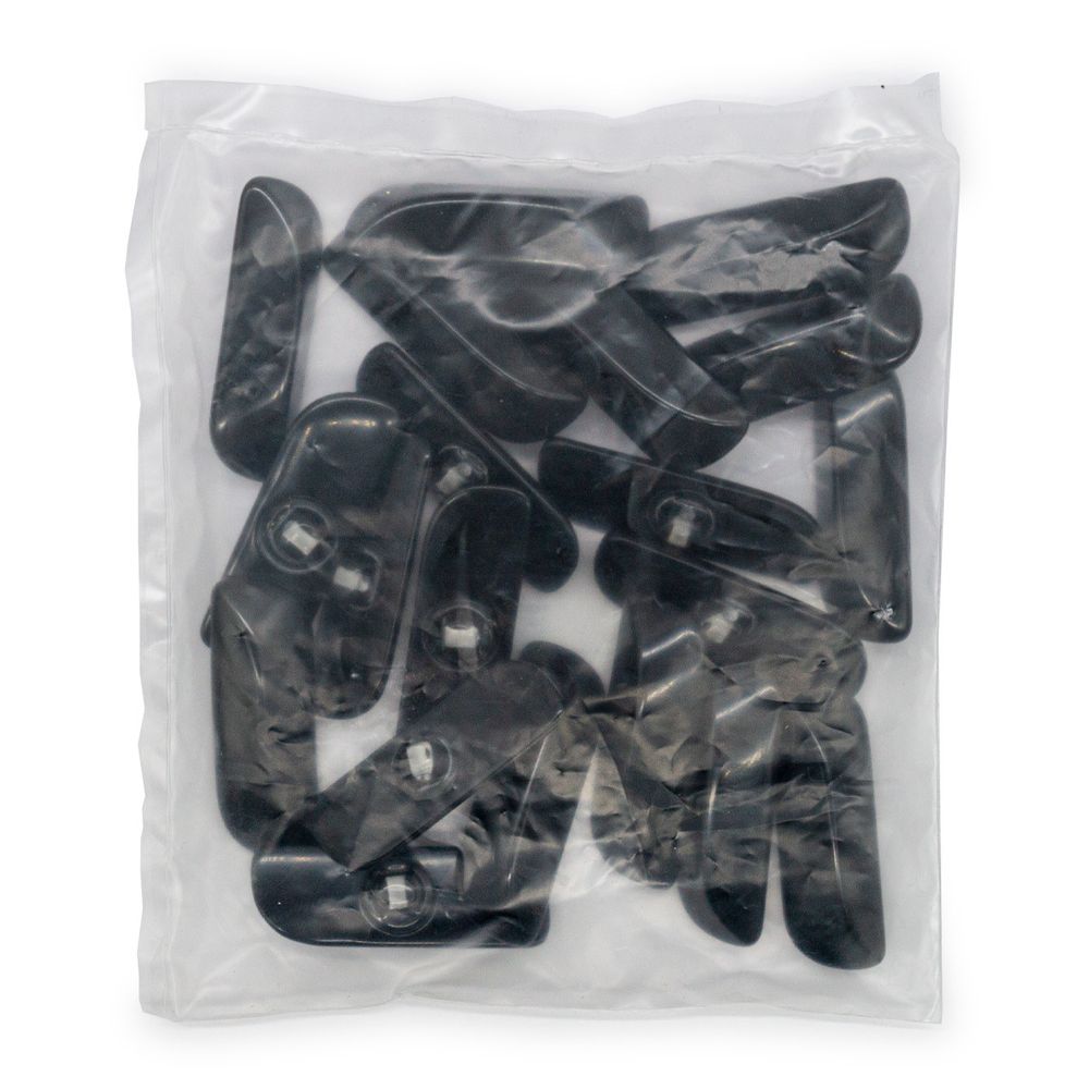 Пуговицы на ножке (3.01-582-44) (черный), 20 шт