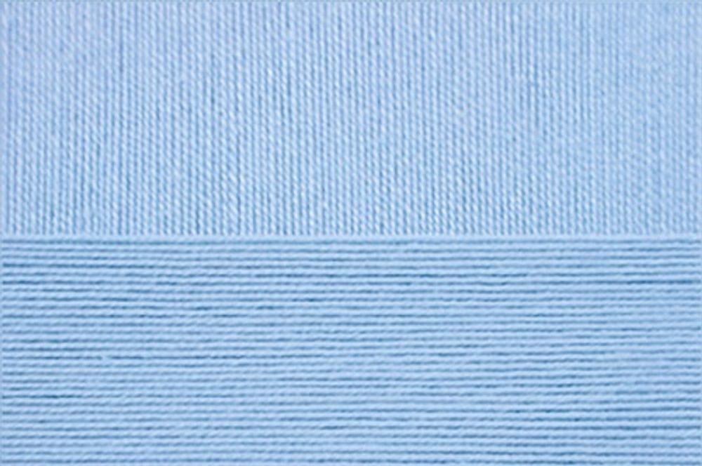 Пряжа Пехорка Цветное кружево / уп.4 мот. по 50 г, 475 м, 005 голубой