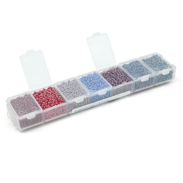 Набор бисера Preciosa, 7 цв. 90 гр. Preciosa, A44