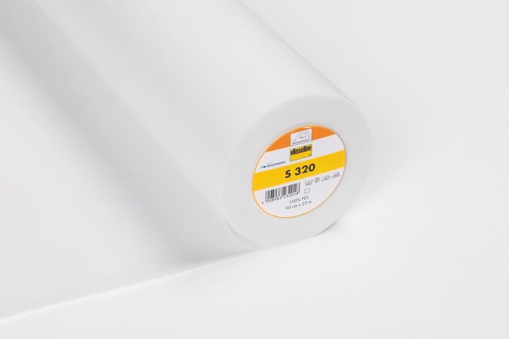 Флизелин клеевой S 320, белый, 53430406, Freudenberg, 25 м