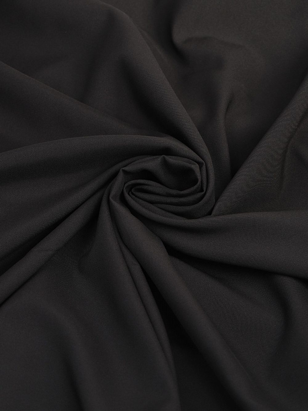 Ткань подкладочная (таффета) эластичная 62 г/м², 150 см / 30 метров, черный