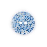 Пуговицы 2 прокола 24L, (col.03 (синий)), 36 шт /TOS/