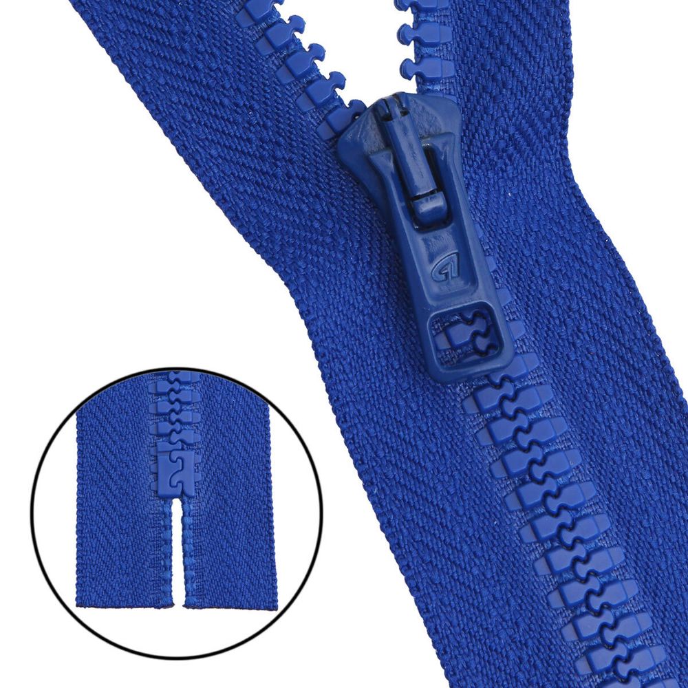 Молния трактор Arta Т6 (6 мм) 1 зам., н/раз., 18 см, цв. 088 яр.синий, уп.10 шт