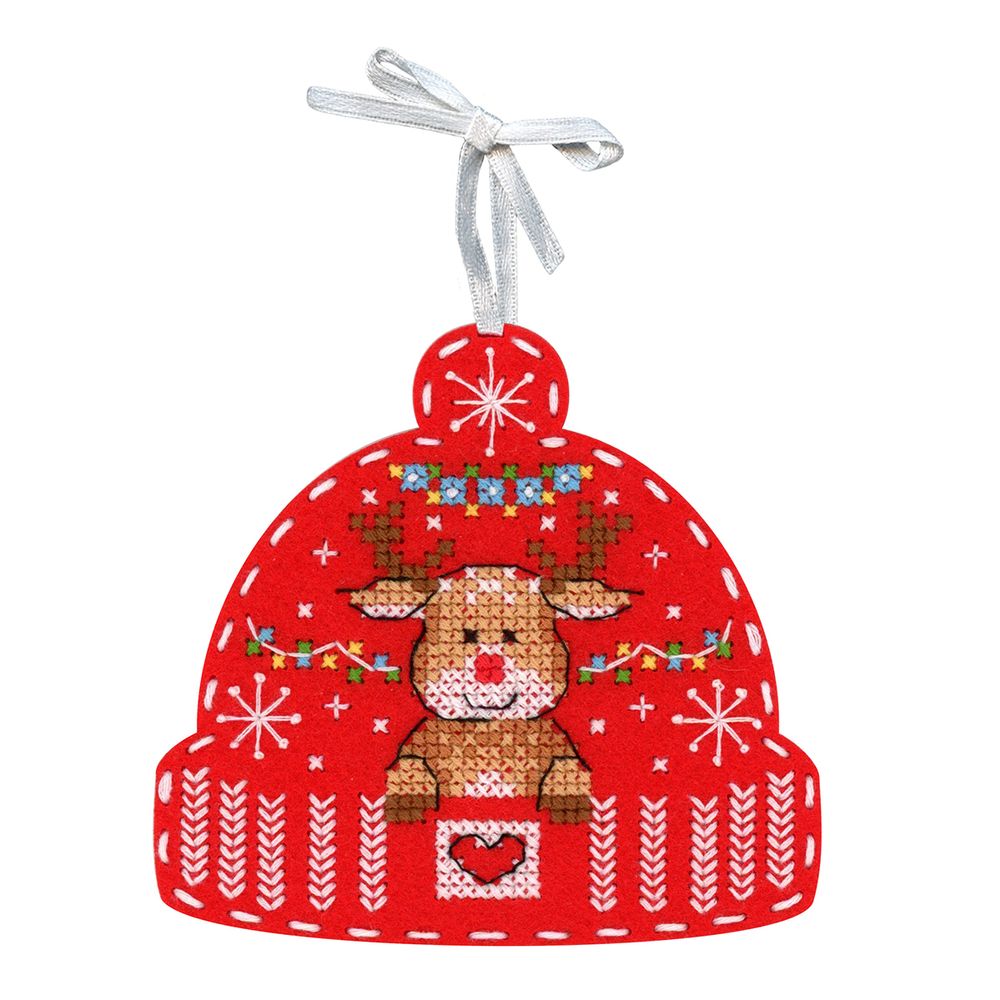 Набор для вышивания нитками МП Студия (Жар-птица), Северный привет, 10х11 см