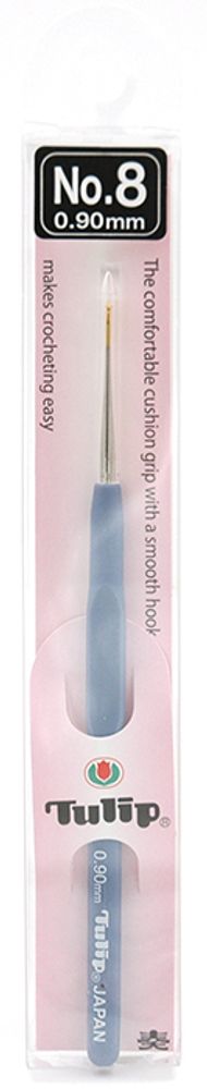 Крючок для вязания с ручкой Tulip Etimo 0,9мм, T13-8e